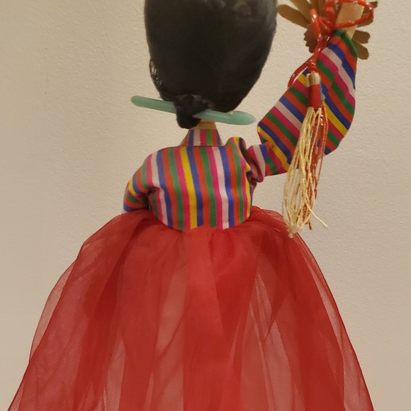 Vintage Big Eyed Anime Style Asian Korean Bradley Mod Stockinette Doll Dance - Picture 12 of 16